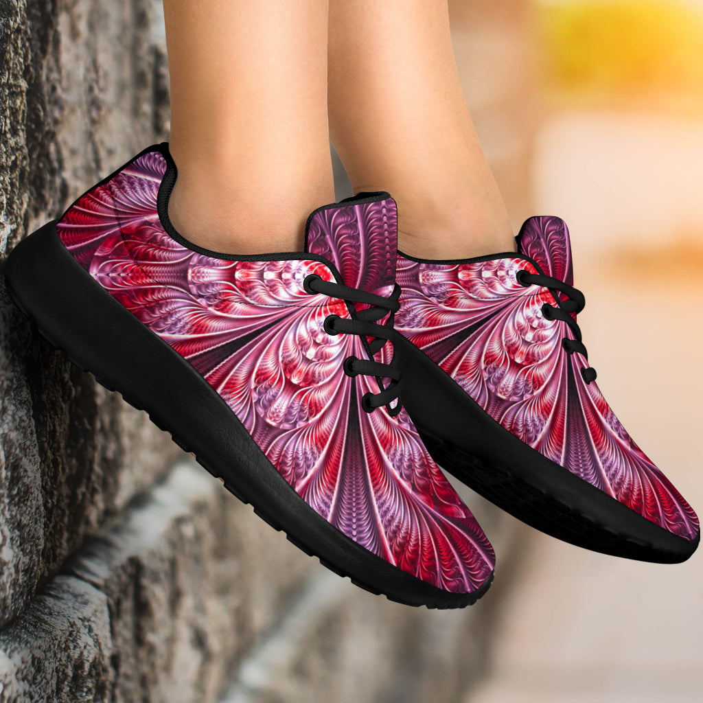 Fractal Flower Sport Sneakers - TrendifyCo