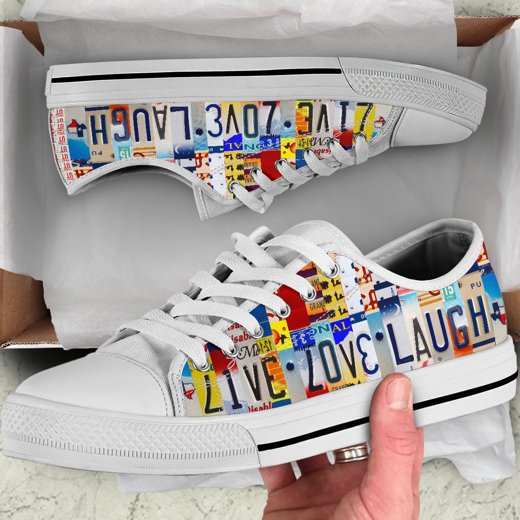 Live Love Laugh Low top - TrendifyCo