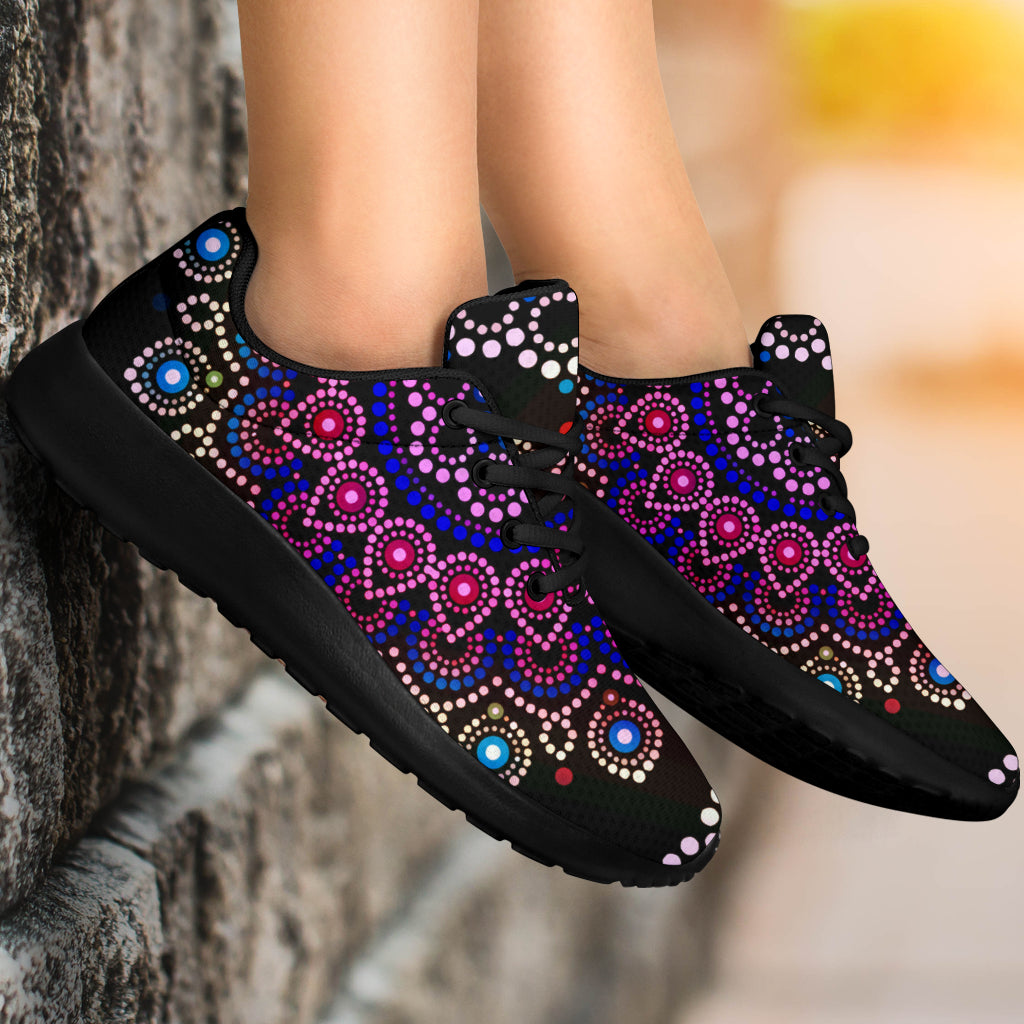 Mandala Dots Sport Sneakers - TrendifyCo