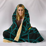 Sacred Geometry Hooded Blanket