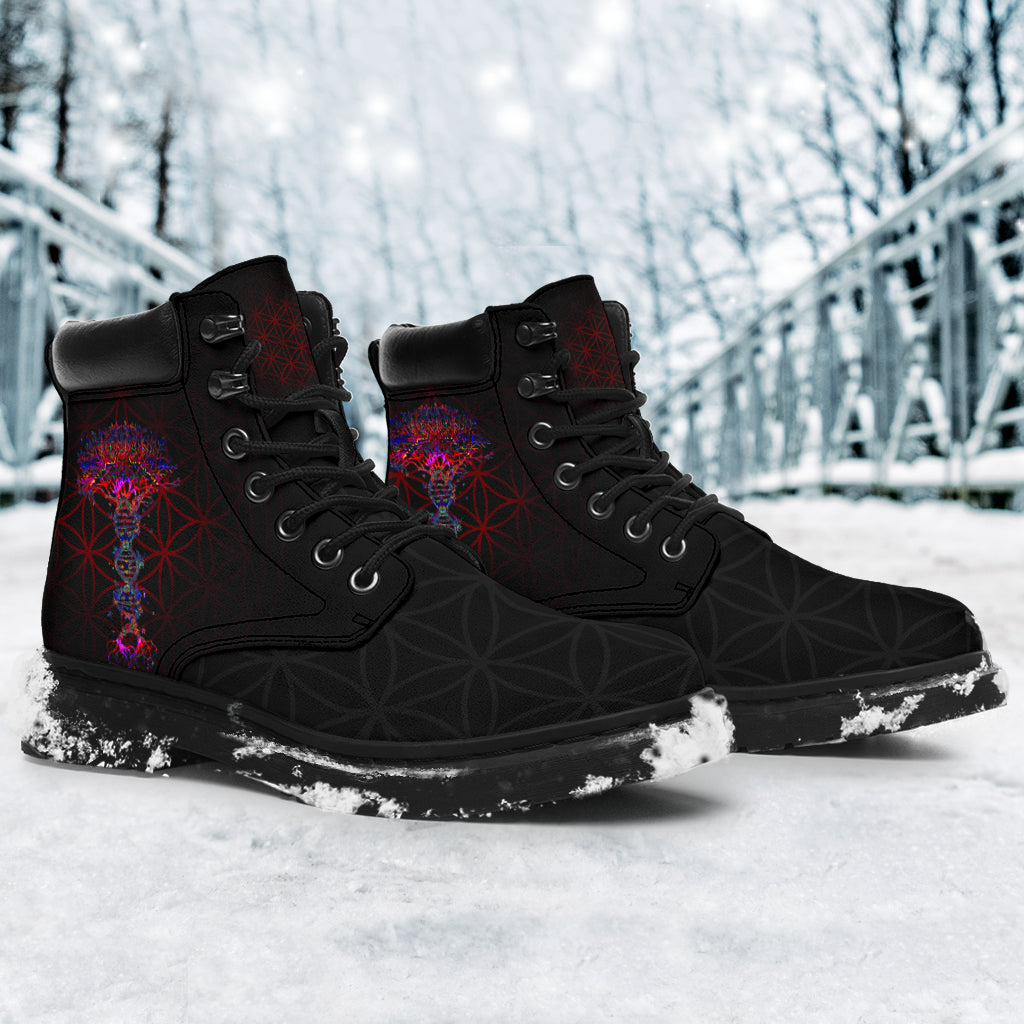 Tree Of Life All Season Boots - TrendifyCo