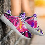 Colorful Marble Sport Sneakers