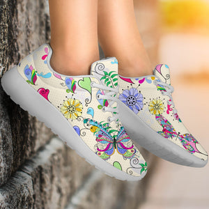 Colorful Butterflies Sneakers - TrendifyCo