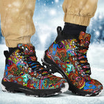 Psychedelic Alpine Boots