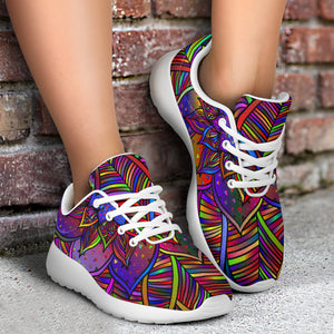 Colorful Mandala Sport Sneakers