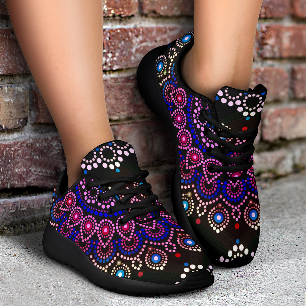 Mandala Dots Sport Sneakers - TrendifyCo