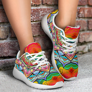 Mandala #Sunrise Custom Sneakers