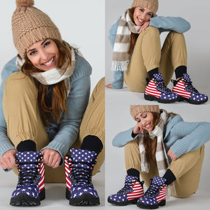 USA Flag - Alpine Boots